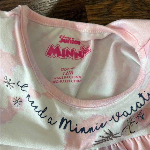NWT Disney Junior Minnie Set 12 Month | Minnie Mouse Set | 12 Month Disney - Picture 10 of 12